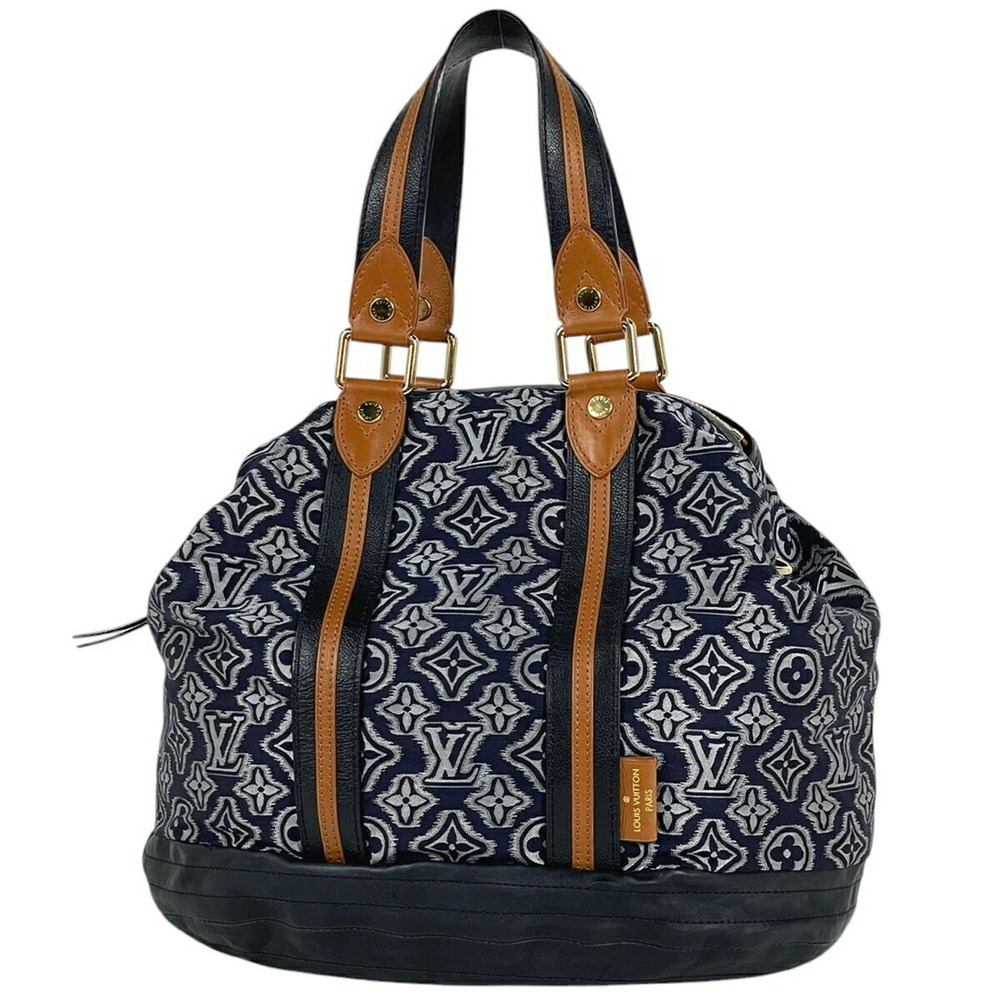 Louis Vuitton Aviator Shoulder Bag Canvas Marine